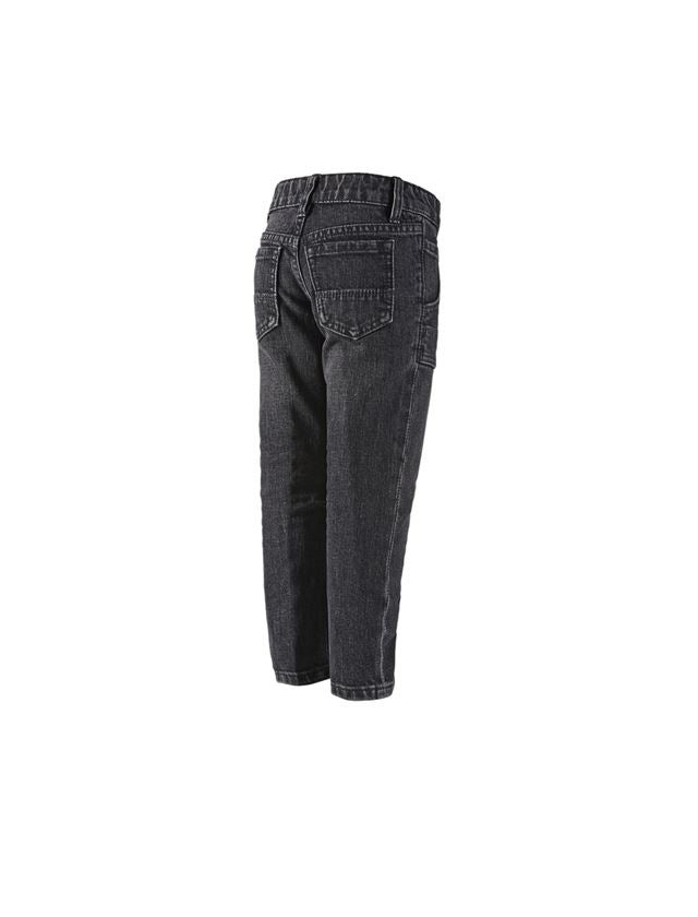 Spodnie: e.s. Jeansy POWERdenim, dziecięce + blackwashed 1