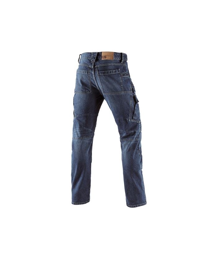 Spodnie robocze: e.s. Jeansy typu cargo Worker POWERdenim + darkwashed 1