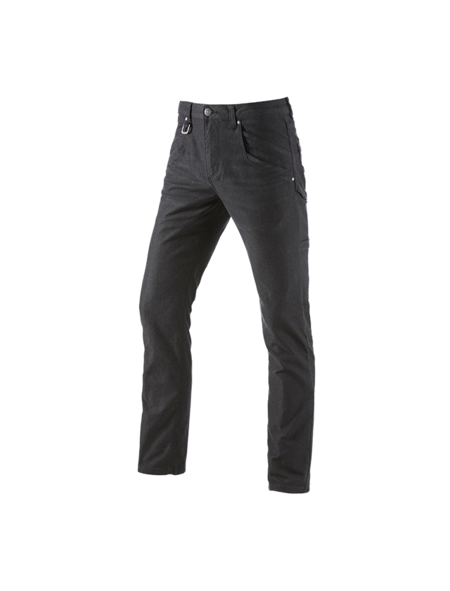 Spodnie robocze: Spodnie wielokieszeniowe e.s.vintage + czarny 2