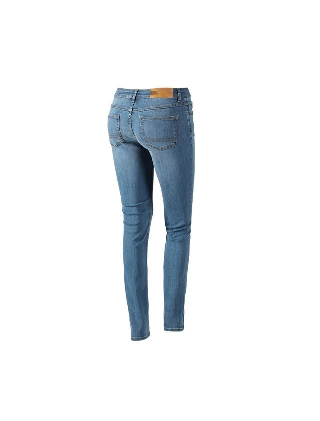Spodnie robocze: e.s. Jeansy 5-kieszeniowe stretch, damskie + stonewashed 3