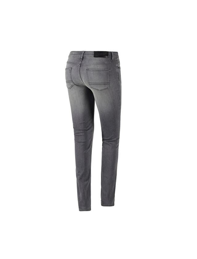 Spodnie robocze: e.s. Jeansy 5-kieszeniowe stretch, damskie + graphitewashed 2