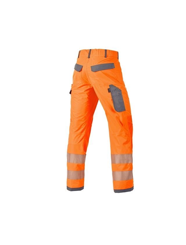 Spodnie robocze: Spodnie funkcyjne do pasa ostrzeg. e.s.prestige + pomarańczowy ostrzegawczy/szary 2