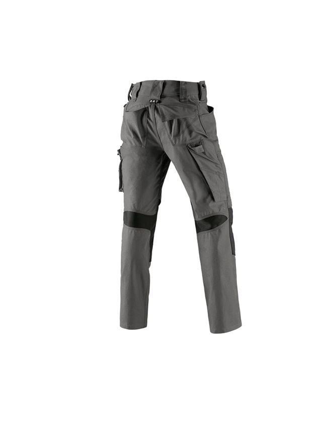Spodnie robocze: Spodnie do pasa e.s.roughtough + tytanowy 3