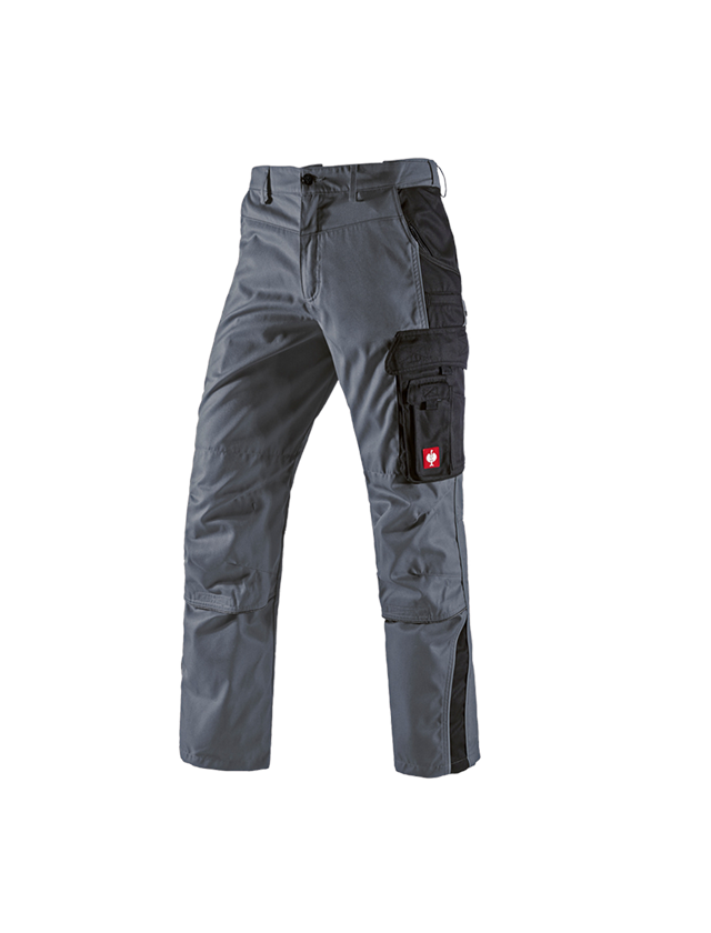 Spodnie robocze: Spodnie do pasa e.s.active + szary/czarny 2