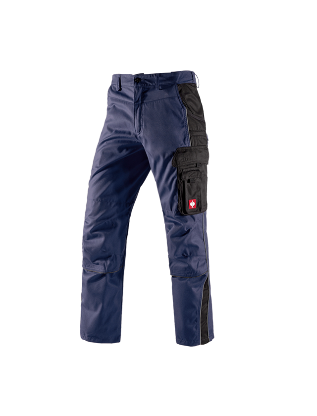 Spodnie robocze: Spodnie do pasa e.s.active + granatowy/czarny 2