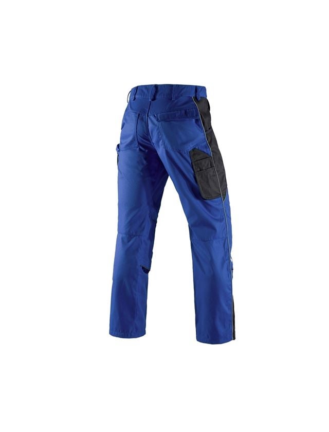 Spodnie robocze: Spodnie do pasa e.s.active + chabrowy/czarny 3