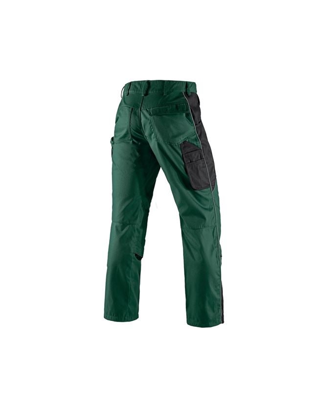 Instalatorow / Hydraulik / Blacharz: Spodnie do pasa e.s.active + zielony/czarny 3