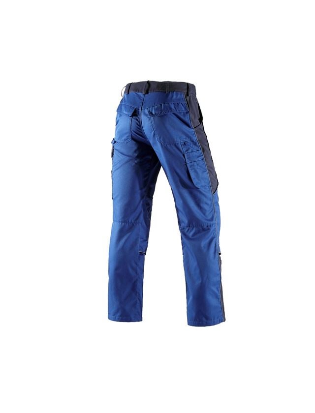 Spodnie robocze: Spodnie do pasa e.s.active + chabrowy/granatowy 2