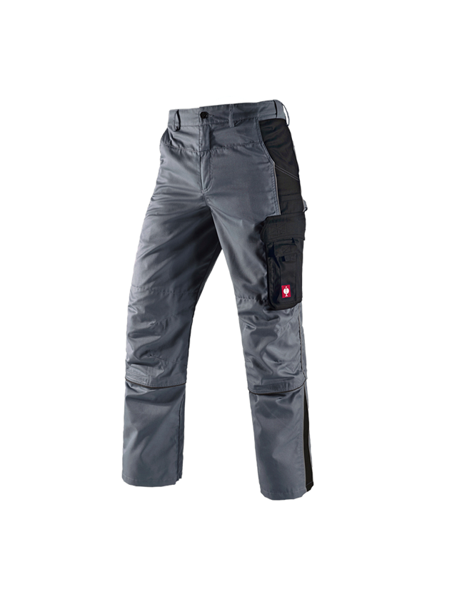 Spodnie robocze: Spodnie do pasa z odpinanymi nogawkami e.s. active + szary/czarny 2