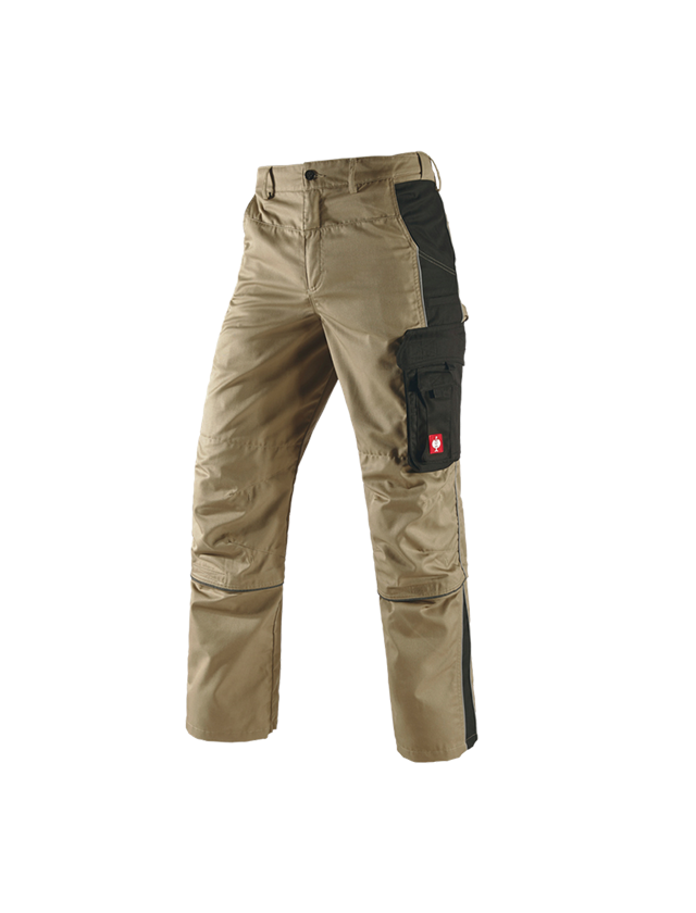 Spodnie robocze: Spodnie do pasa z odpinanymi nogawkami e.s. active + khaki/czarny 2