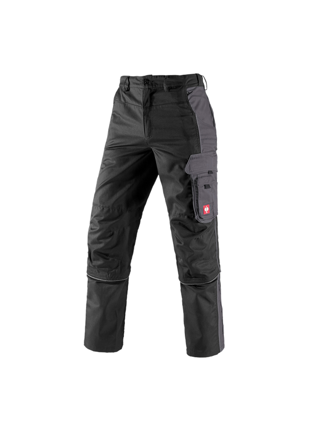 Spodnie robocze: Spodnie do pasa z odpinanymi nogawkami e.s. active + czarny/antracytowy 2
