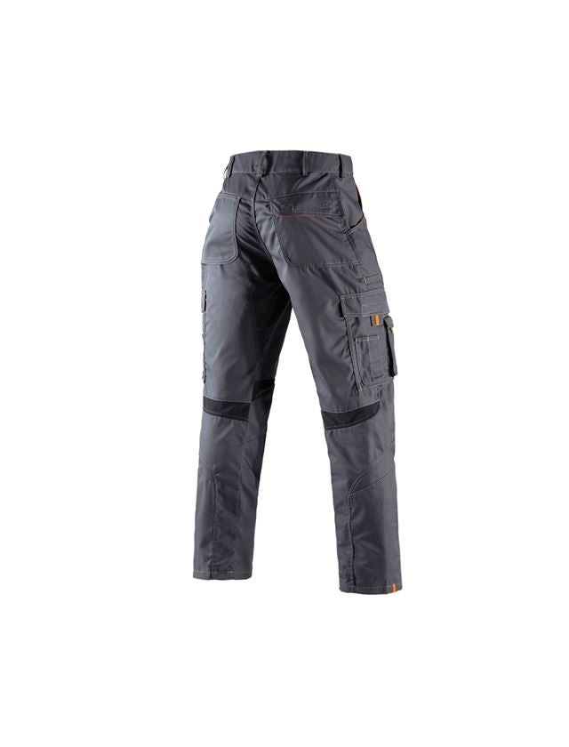 Spodnie robocze: Spodnie do pasa e.s.akzent + antracytowy/pomarańczowy 3