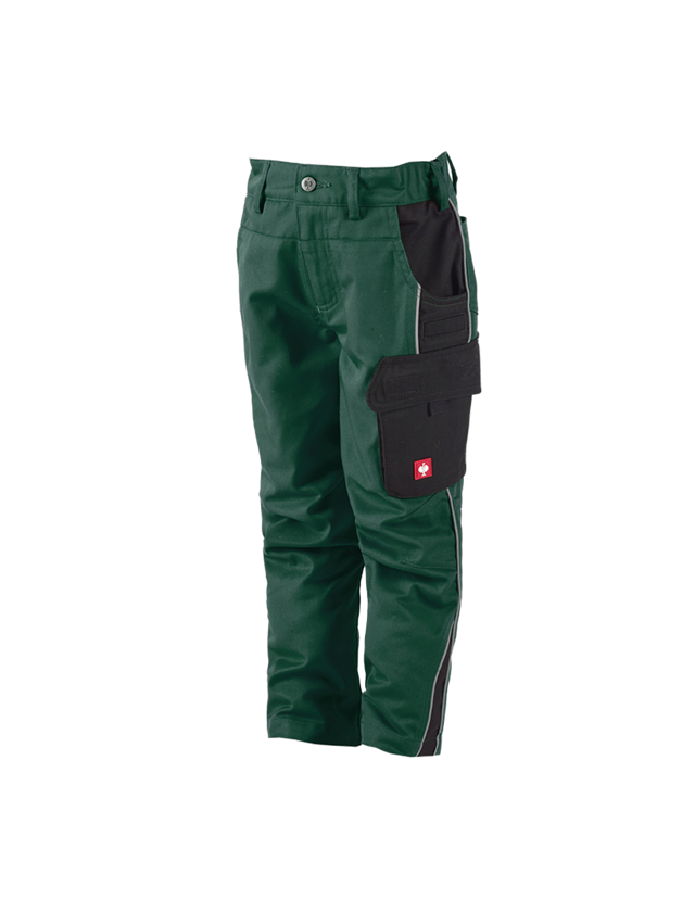 Spodnie: Spodnie do pasa dziecięce e.s.active + zielony/czarny