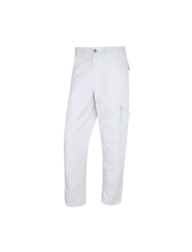 Spodnie robocze: STONEKIT Spodnie do pasa Aalborg + biały