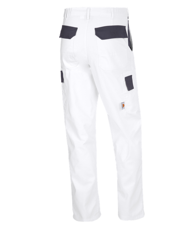 Spodnie robocze: STONEKIT Spodnie do pasa Odense + biały/szary 1