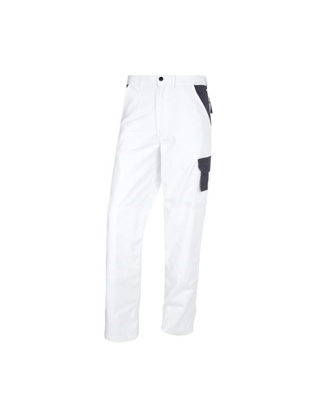 Spodnie robocze: STONEKIT Spodnie do pasa Odense + biały/szary