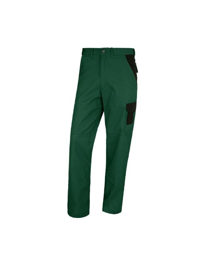 Spodnie robocze: STONEKIT Spodnie do pasa Odense + zielony/czarny