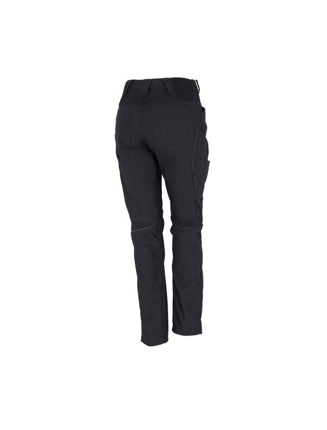 Spodnie robocze: Spodnie damskie zimowe e.s.vision + czarny 3