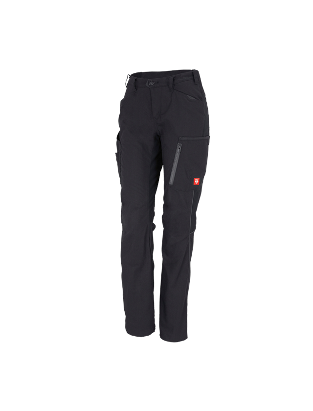 Spodnie robocze: Spodnie damskie zimowe e.s.vision + czarny 2