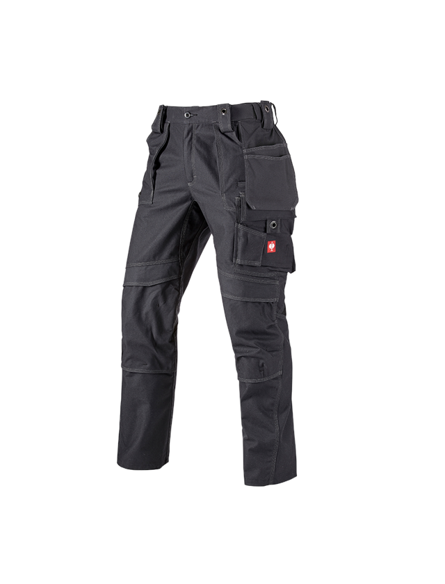 Spodnie robocze: Spodnie do pasa e.s.roughtough tool-pouch + czarny 2
