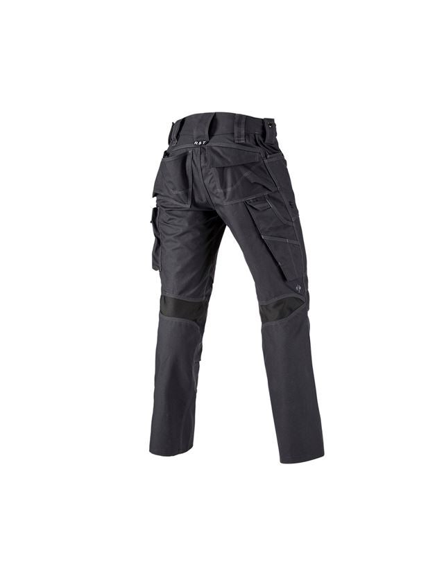 Spodnie robocze: Spodnie do pasa e.s.roughtough tool-pouch + czarny 3