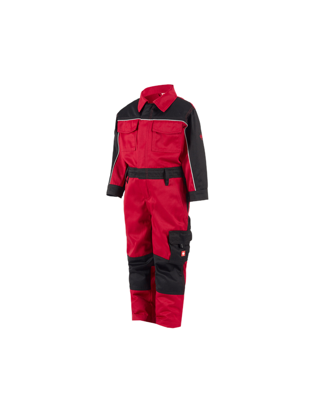 Spodnie: Kombinezon dziecięcy e.s.image + czerwony/czarny 2