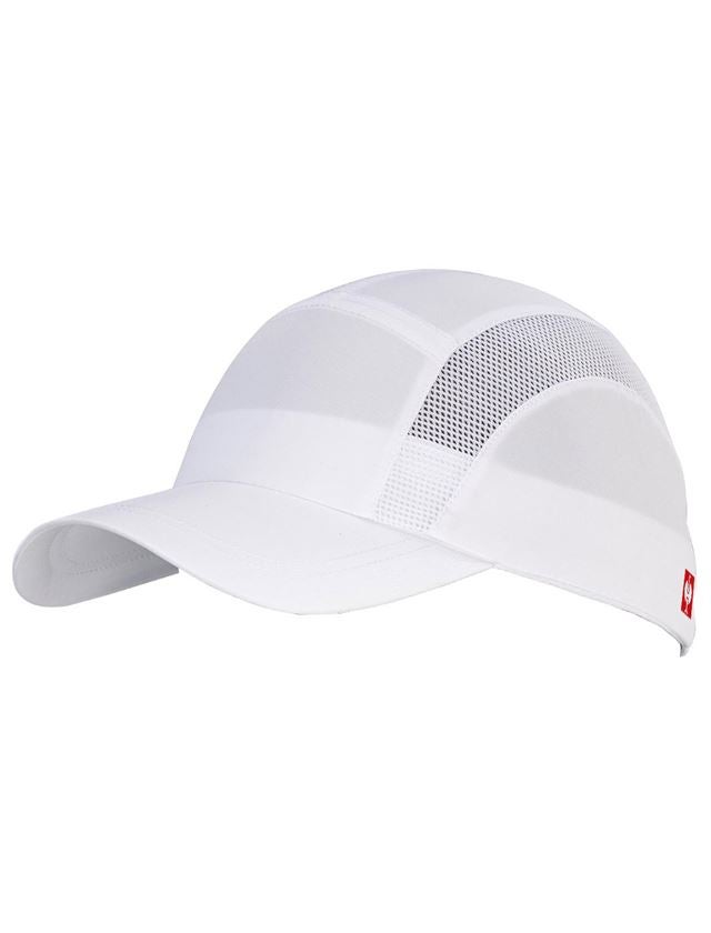Tematy: e.s. Funkcyjna czapka z daszkiem light + biały