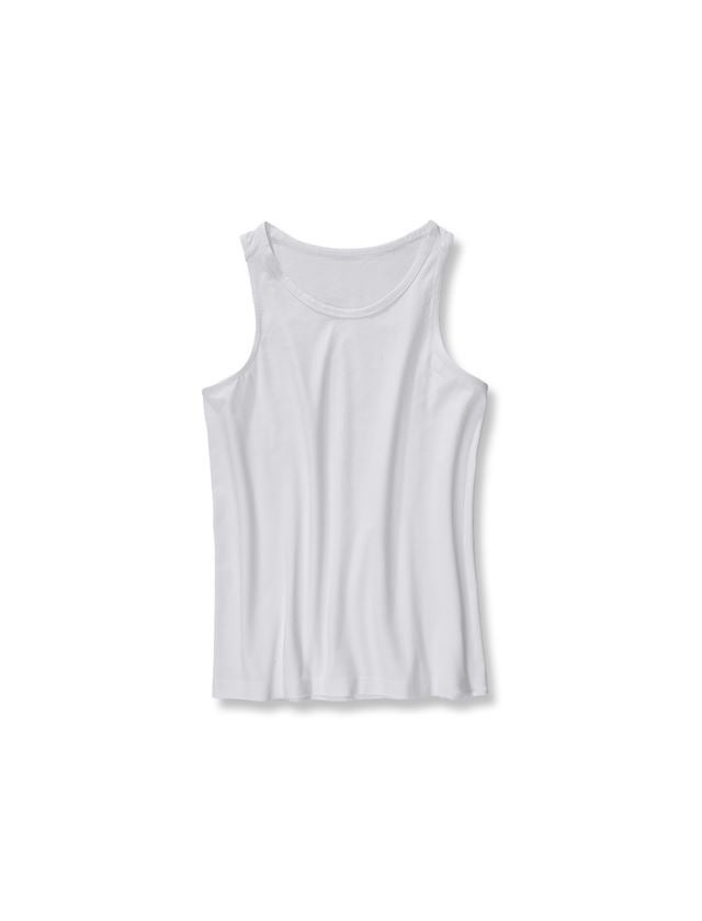 Bielizna | Odzież termoaktywna: e.s. cotton stretch Koszulka bokserka + biały
