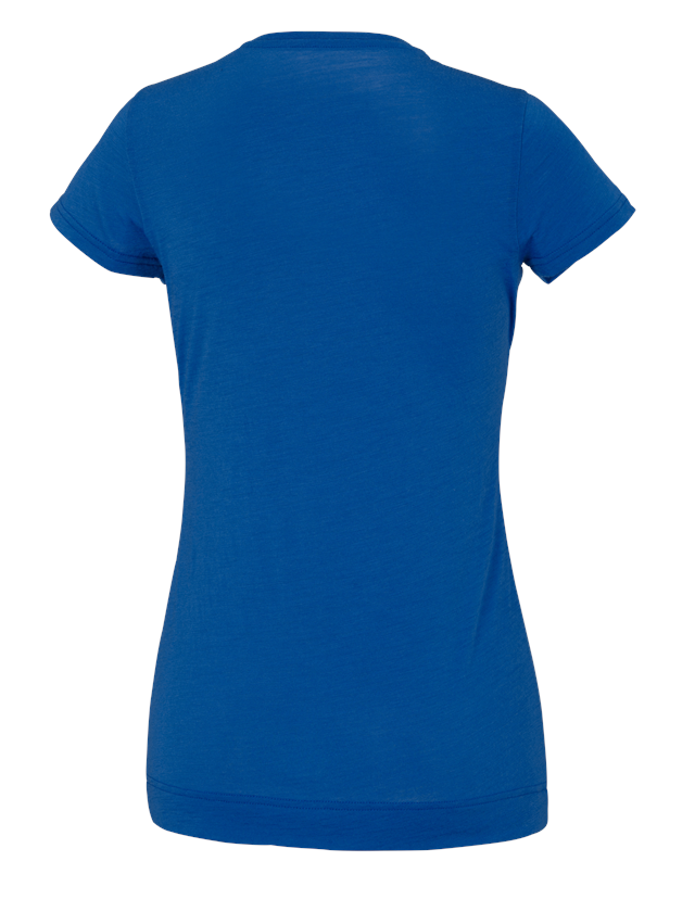 Koszulki | Pulower | Bluzki: e.s. Koszulka Merino light, damska + niebieski chagall 1