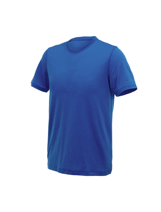 Koszulki | Pulower | Koszule: e.s. Koszulka Merino light + niebieski chagall