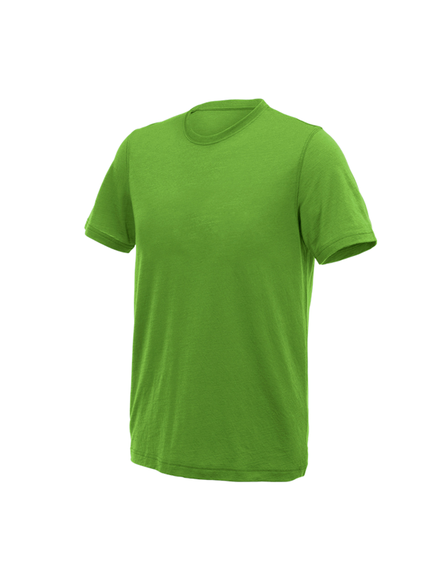 Koszulki | Pulower | Koszule: e.s. Koszulka Merino light + zielony morski 2