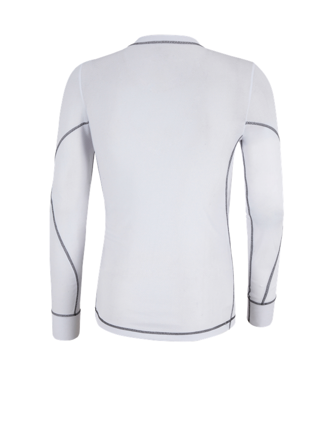 Bielizna | Odzież termoaktywna: e.s. Bluzka funkcyjna z długim rękawem basis-light + biały 3