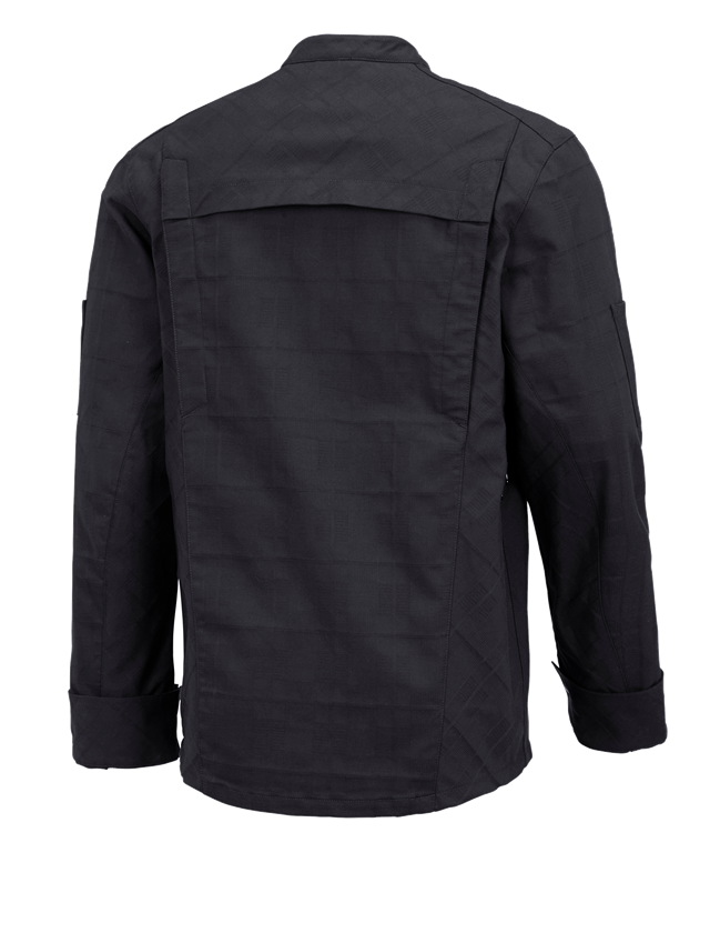 Kurtki robocze: Bluza ochronna z długim rękawem e.s.fusion, męska + czarny 1