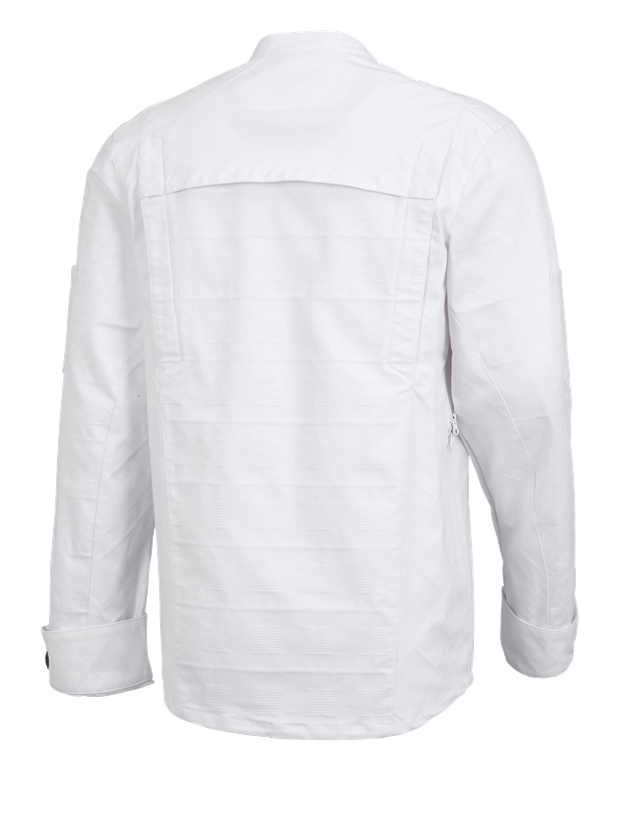 Kurtki robocze: Bluza ochronna z długim rękawem e.s.fusion, męska + biały 1