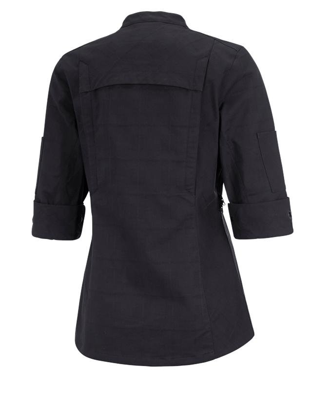 Koszulki | Pulower | Bluzki: Bluza kucharska rękaw 3/4 e.s.fusion, damska + czarny 1