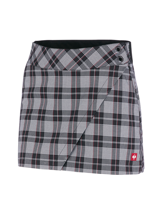 Spodnie robocze: Spódniczka z szortami e.s.fusion + czarny/biały/czerwony