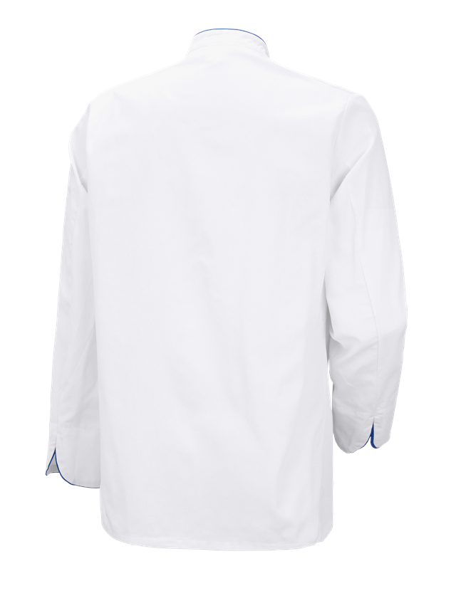 Koszulki | Pulower | Koszule: Bluza kucharska Image + biały/niebieski 1