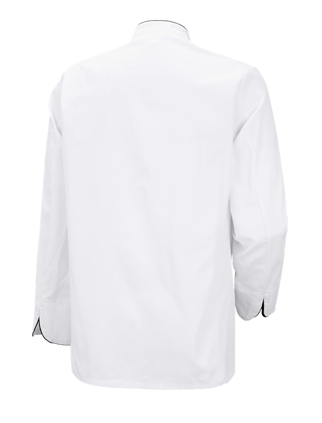 Koszulki | Pulower | Koszule: Bluza kucharska Image + biały/czarny 1
