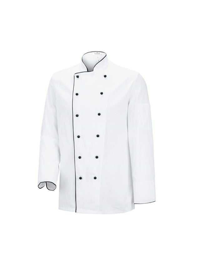 Koszulki | Pulower | Koszule: Bluza kucharska Image + biały/czarny
