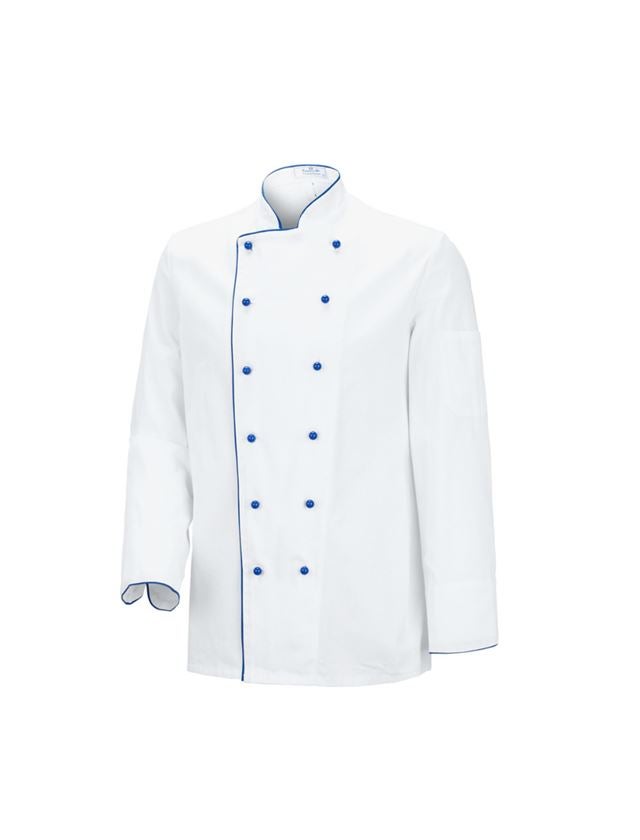 Tematy: Bluza kucharska Image + biały/niebieski