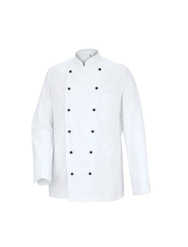 Koszulki | Pulower | Koszule: Bluza kucharska Warschau + biały
