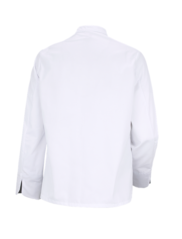 Tematy: Bluza kucharska Elegance, długi rękaw + biały/czarny 1